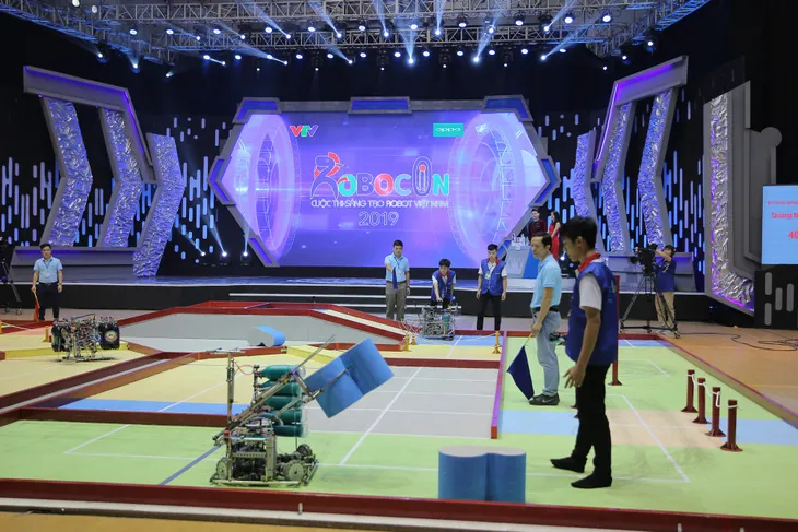 VCK Robocon Việt Nam 2019: Nghẹt thở đến những giây cuối cùng - Ảnh 51. VCK Robocon Việt Nam 2019: Nghẹt thở đến những giây cuối cùng - Ảnh 51.