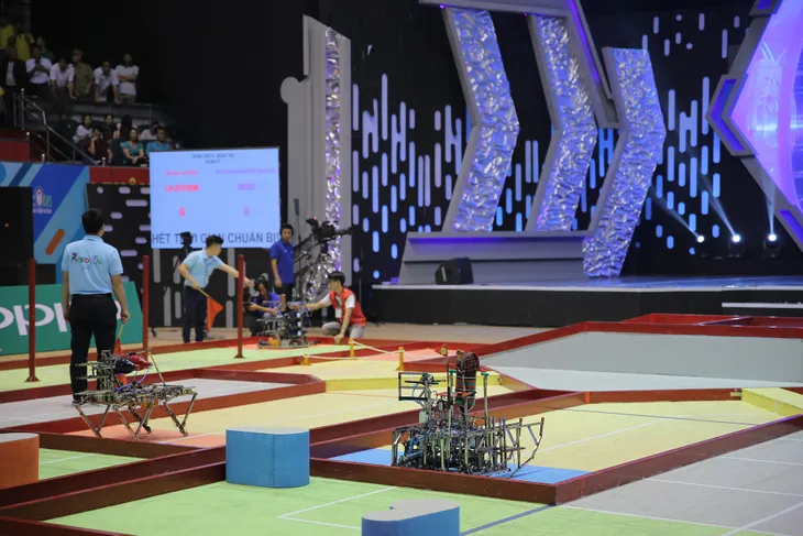 VCK Robocon Việt Nam 2019: Nghẹt thở đến những giây cuối cùng - Ảnh 62. VCK Robocon Việt Nam 2019: Nghẹt thở đến những giây cuối cùng - Ảnh 62.