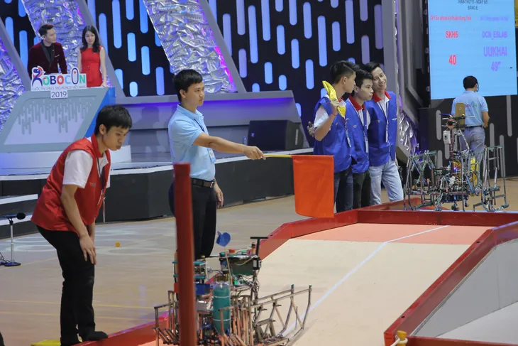VCK Robocon Việt Nam 2019: Nghẹt thở đến những giây cuối cùng - Ảnh 114. VCK Robocon Việt Nam 2019: Nghẹt thở đến những giây cuối cùng - Ảnh 114.