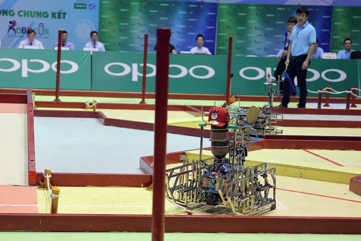VCK Robocon Việt Nam 2019: Nghẹt thở đến những giây cuối cùng - Ảnh 119. VCK Robocon Việt Nam 2019: Nghẹt thở đến những giây cuối cùng - Ảnh 119.