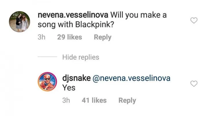 DJ Snake xác nhận sẽ hợp tác cùng BLACKPINK - Ảnh 1. DJ Snake xác nhận sẽ hợp tác cùng BLACKPINK - Ảnh 1.