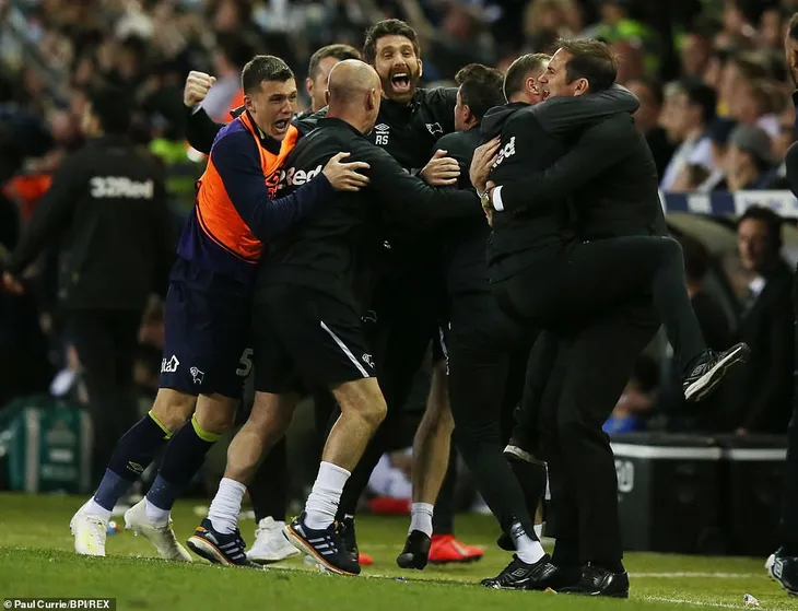 Derby County giành quyền vào chung kết playoff lên Ngoại hạng Anh - Ảnh 3. Derby County giành quyền vào chung kết playoff lên Ngoại hạng Anh - Ảnh 3.