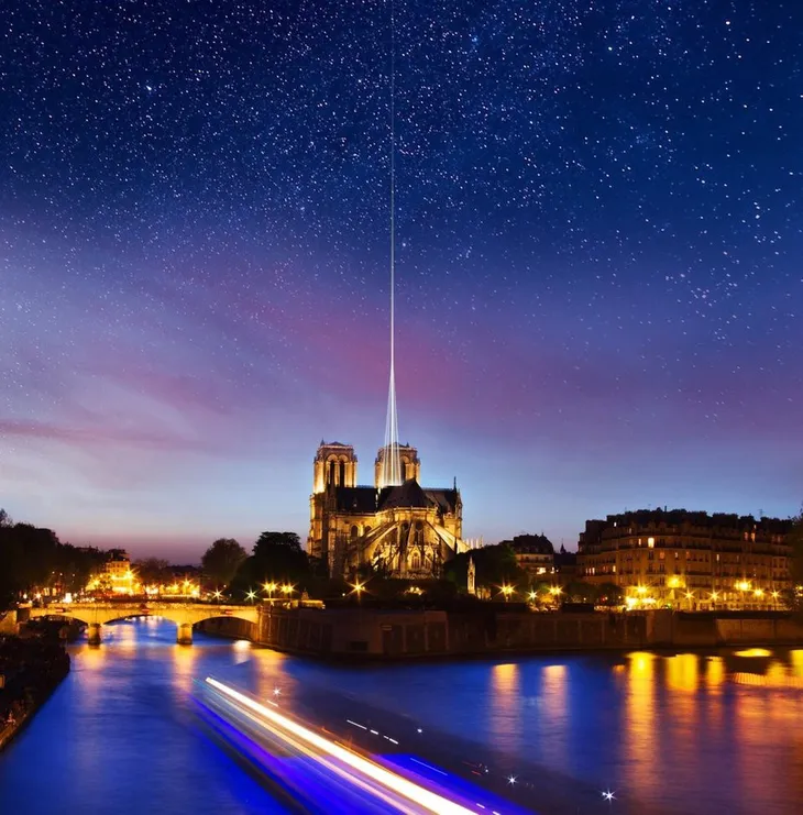 Chiêm ngưỡng 12 thiết kế đang được lựa chọn để tái thiết nhà thờ Đức Bà Paris - Ảnh 12. Chiêm ngưỡng 12 thiết kế đang được lựa chọn để tái thiết nhà thờ Đức Bà Paris - Ảnh 12.