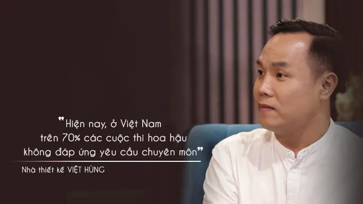 Nhà thiết kế Việt Hùng kể chuyện mua giải tại các cuộc thi sắc đẹp - Ảnh 1. Nhà thiết kế Việt Hùng kể chuyện mua giải tại các cuộc thi sắc đẹp - Ảnh 1.