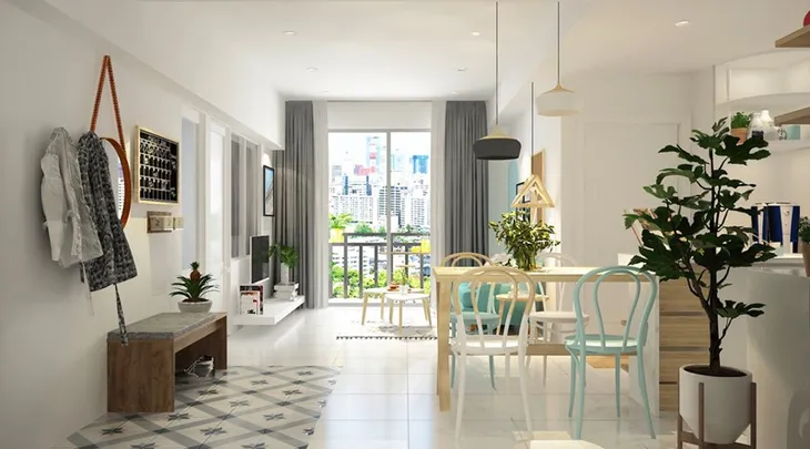 Xua tan nắng nóng với nội thất màu xanh ngọc - Ảnh 7. Xua tan nắng nóng với nội thất màu xanh ngọc - Ảnh 7.