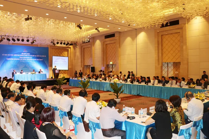 Hội nghị ASEM về thúc đẩy phát triển bao trùm về kinh tế - xã hội - Ảnh 1. Hội nghị ASEM về thúc đẩy phát triển bao trùm về kinh tế - xã hội - Ảnh 1.