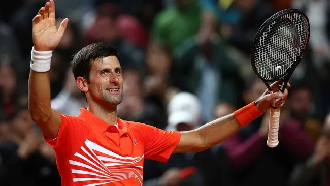 Ngược dòng nghẹt thở trước Del Potro, Djokovic vào bán kết Rome Masters 2019 - Ảnh 2. Ngược dòng nghẹt thở trước Del Potro, Djokovic vào bán kết Rome Masters 2019 - Ảnh 2.