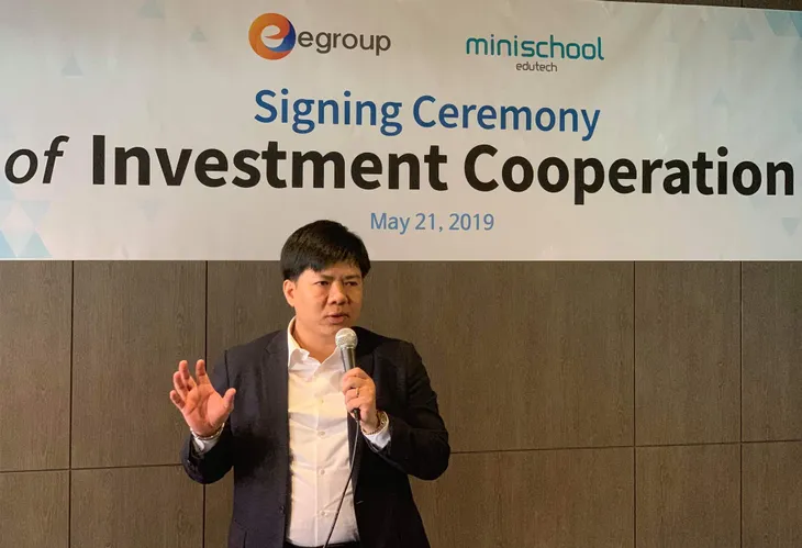 Egroup đầu tư vào startup giáo dục Hàn Quốc, độc quyền phát triển tại nhiều thị trường - Ảnh 1.