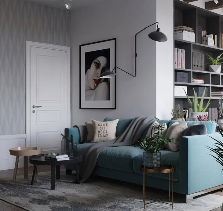 Căn hộ có 3 phòng ngủ rộng rãi nhờ cách sắp xếp nội thất - Ảnh 2. Căn hộ có 3 phòng ngủ rộng rãi nhờ cách sắp xếp nội thất - Ảnh 2.