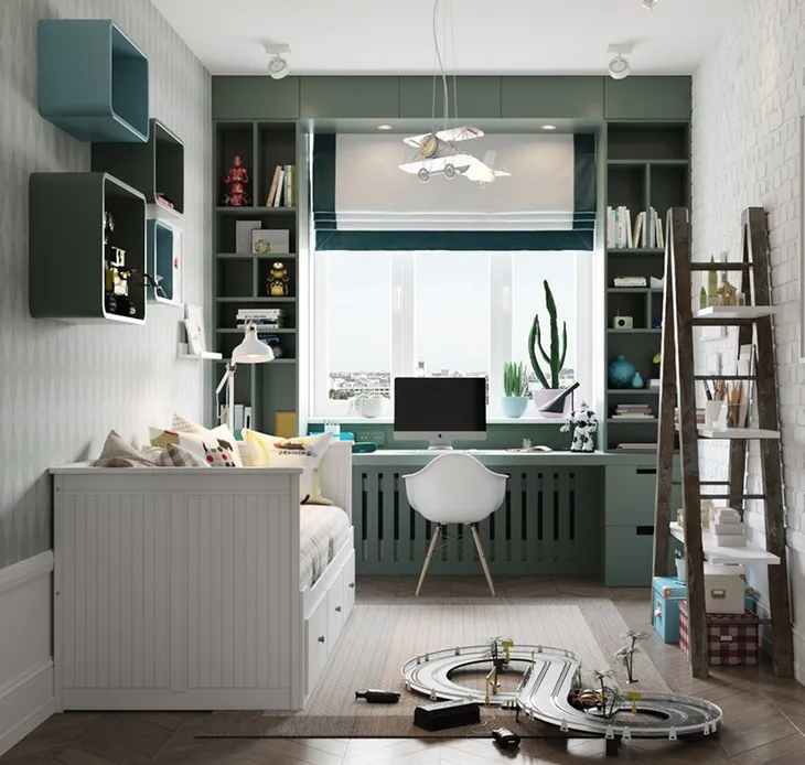 Căn hộ có 3 phòng ngủ rộng rãi nhờ cách sắp xếp nội thất - Ảnh 10. Căn hộ có 3 phòng ngủ rộng rãi nhờ cách sắp xếp nội thất - Ảnh 10.