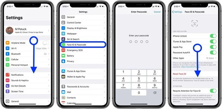 Cách đặt mật khẩu dạng ký tự để mở khóa iPhone, iPad - Ảnh 2. Cách đặt mật khẩu dạng ký tự để mở khóa iPhone, iPad - Ảnh 2.