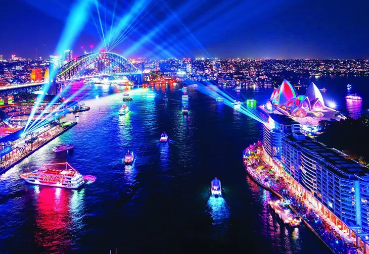 Australia khai trương lễ hội âm nhạc và ánh sáng lớn nhất thế giới - Ảnh 1. Australia khai trương lễ hội âm nhạc và ánh sáng lớn nhất thế giới - Ảnh 1.