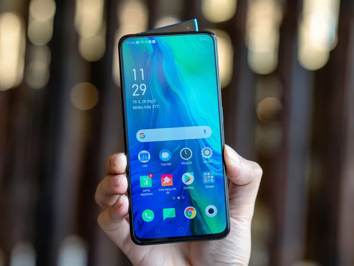 Cận cảnh smartphone Oppo Reno với camera trượt vây cá mập trước ngày ra mắt - Ảnh 6. Cận cảnh smartphone Oppo Reno với camera trượt vây cá mập trước ngày ra mắt - Ảnh 6.