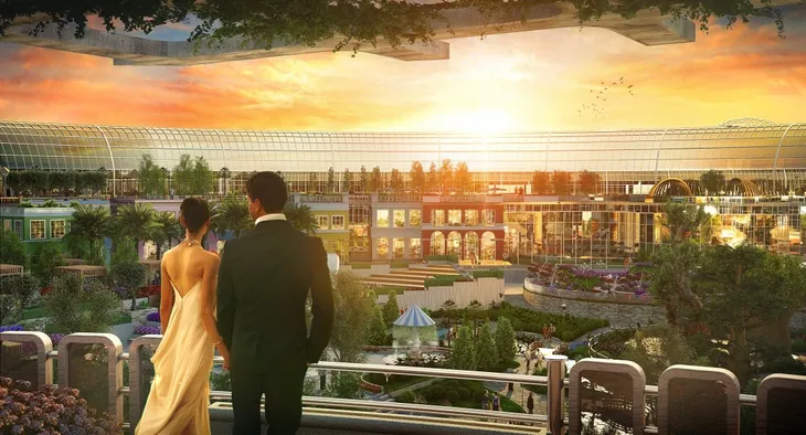 Dubai chuẩn bị ra mắt siêu trung tâm thương mại biết sống và thở - Ảnh 3. Dubai chuẩn bị ra mắt siêu trung tâm thương mại biết sống và thở - Ảnh 3.