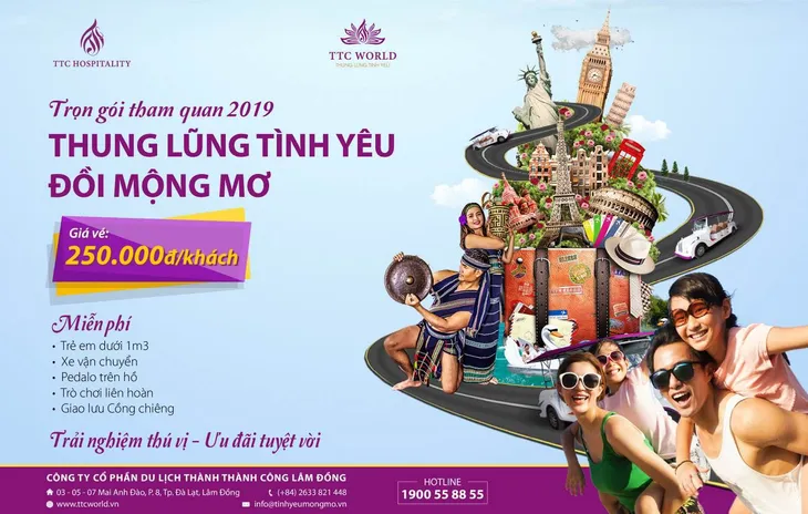 Sắc màu mùa hè tại TTC World – Thung lũng Tình yêu - Ảnh 1. Sắc màu mùa hè tại TTC World – Thung lũng Tình yêu - Ảnh 1.