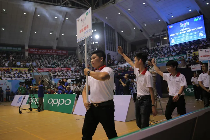 Vòng chung kết Robocon Việt Nam 2019 chính thức khởi tranh - Ảnh 7. Vòng chung kết Robocon Việt Nam 2019 chính thức khởi tranh - Ảnh 7.