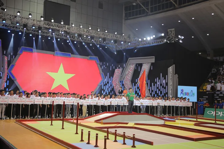 Vòng chung kết Robocon Việt Nam 2019 chính thức khởi tranh - Ảnh 10. Vòng chung kết Robocon Việt Nam 2019 chính thức khởi tranh - Ảnh 10.