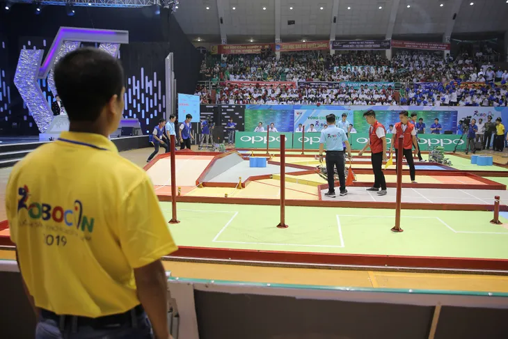 VCK Robocon Việt Nam 2019: Kỷ lục Uukhai được xác lập ngay từ đêm mở màn - Ảnh 41. VCK Robocon Việt Nam 2019: Kỷ lục Uukhai được xác lập ngay từ đêm mở màn - Ảnh 41.
