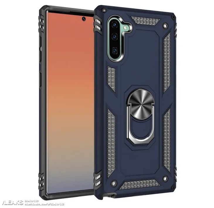 Lộ thiết kế Galaxy Note 10 qua phụ kiện ốp lưng - Ảnh 1. Lộ thiết kế Galaxy Note 10 qua phụ kiện ốp lưng - Ảnh 1.