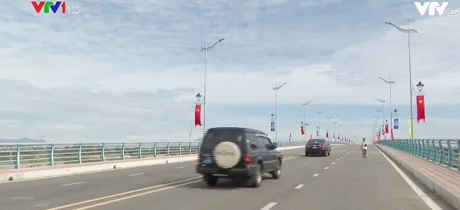 Khánh thành cầu Thạch Bích bắc qua sông Trà Khúc - Ảnh 1. Khánh thành cầu Thạch Bích bắc qua sông Trà Khúc - Ảnh 1.