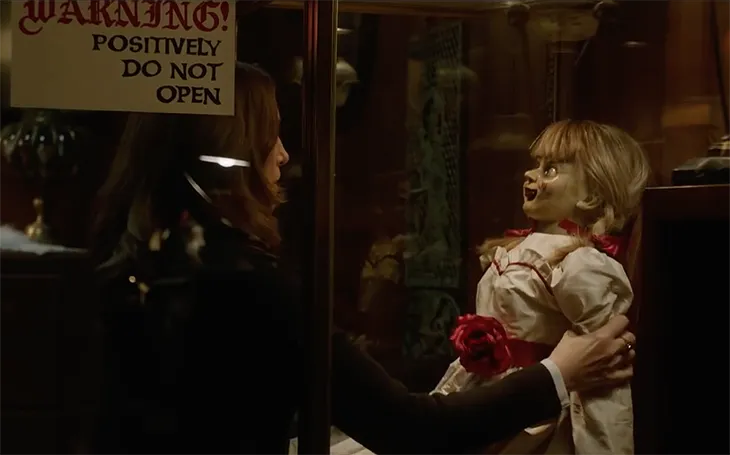 “Annabelle Comes Home” được khen ngợi hết lời sau suất chiếu sớm - Ảnh 2. “Annabelle Comes Home” được khen ngợi hết lời sau suất chiếu sớm - Ảnh 2.