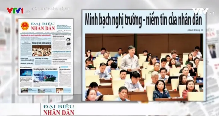 Minh bạch nghị trường Quốc hội tạo ra niềm tin của nhân dân - Ảnh 1. Minh bạch nghị trường Quốc hội tạo ra niềm tin của nhân dân - Ảnh 1.