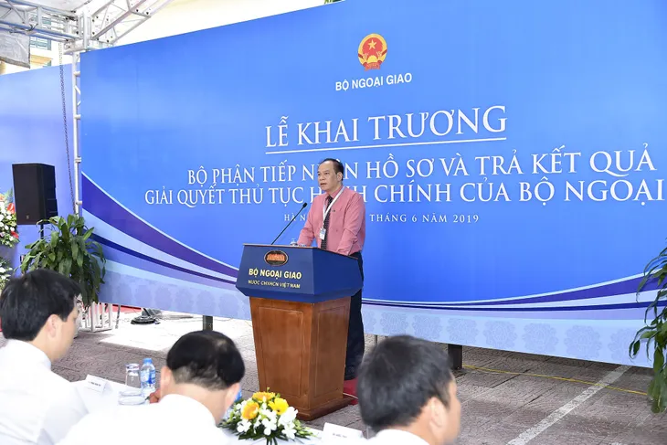 Khai trương Bộ phận Một cửa giải quyết thủ tục hành chính tại Cục Lãnh sự - Ảnh 3. Khai trương Bộ phận Một cửa giải quyết thủ tục hành chính tại Cục Lãnh sự - Ảnh 3.