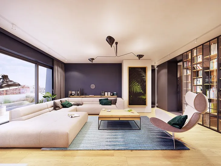 Căn hộ có lối trang trí hiện đại, bắt mắt - Ảnh 1. Căn hộ có lối trang trí hiện đại, bắt mắt - Ảnh 1.