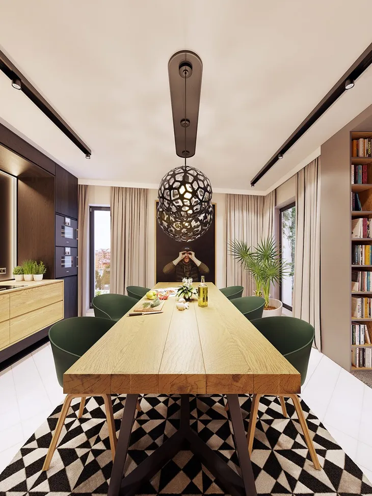 Căn hộ có lối trang trí hiện đại, bắt mắt - Ảnh 9. Căn hộ có lối trang trí hiện đại, bắt mắt - Ảnh 9.