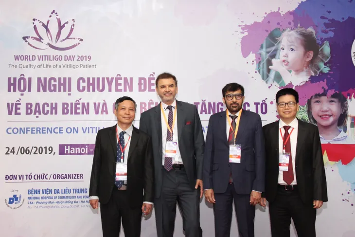 Nhiều chuyên gia trong nước, quốc tế chung tay vì Chất lượng cuộc sống của bệnh nhân bạch biến - Ảnh 2. Nhiều chuyên gia trong nước, quốc tế chung tay vì Chất lượng cuộc sống của bệnh nhân bạch biến - Ảnh 2.