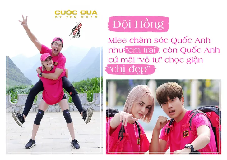 Cuộc đua kỳ thú 2019: Quốc Anh khen chị đẹp Mlee nóng tính vẫn dễ thương - Ảnh 2. Cuộc đua kỳ thú 2019: Quốc Anh khen chị đẹp Mlee nóng tính vẫn dễ thương - Ảnh 2.