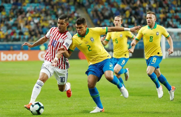Copa America 2019: Thắng chật vật Paraguay trong loạt đá luân lưu, Brazil vào bán kết - Ảnh 2. Copa America 2019: Thắng chật vật Paraguay trong loạt đá luân lưu, Brazil vào bán kết - Ảnh 2.