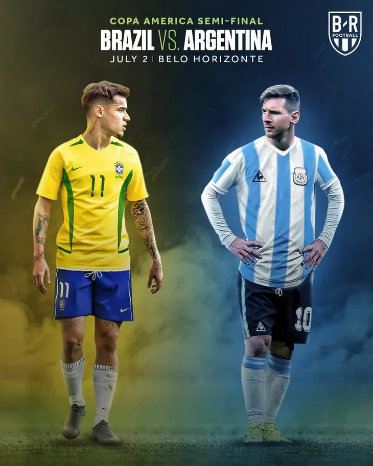 Bán kết Copa America 2019: Brazil – Argentina, Chile – Peru - Ảnh 2. Bán kết Copa America 2019: Brazil – Argentina, Chile – Peru - Ảnh 2.