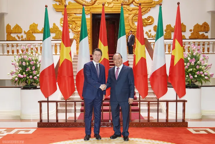 Quan hệ hợp tác giữa Việt Nam - Italy phát triển hiệu quả và năng động trên nhiều lĩnh vực - Ảnh 1. Quan hệ hợp tác giữa Việt Nam - Italy phát triển hiệu quả và năng động trên nhiều lĩnh vực - Ảnh 1.