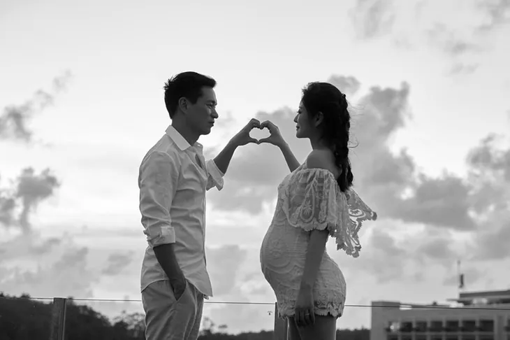 An Dĩ Hiên khoe nhan sắc quyến rũ dù bầu bí - Ảnh 9. An Dĩ Hiên khoe nhan sắc quyến rũ dù bầu bí - Ảnh 9.