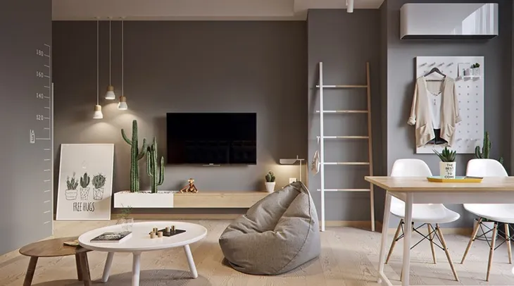Căn hộ không tường ngăn nhưng vẫn gọn gàng - Ảnh 5.