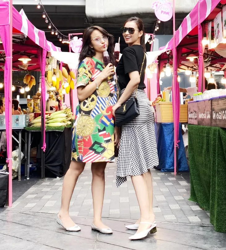 Lã Thanh Huyền vi vu Bangkok cùng cạ cứng MC Thanh Vân Hugo - Ảnh 3. Lã Thanh Huyền vi vu Bangkok cùng cạ cứng MC Thanh Vân Hugo - Ảnh 3.