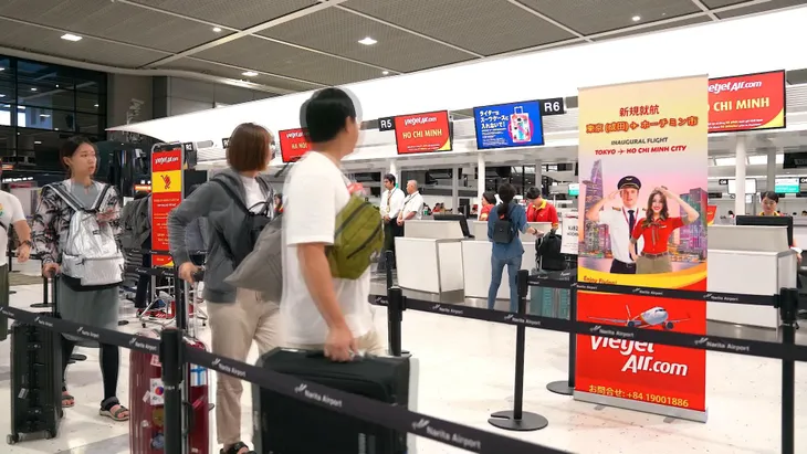 Vietjet khai trương đường bay TP.HCM - Tokyo - Ảnh 2. Vietjet khai trương đường bay TP.HCM - Tokyo - Ảnh 2.