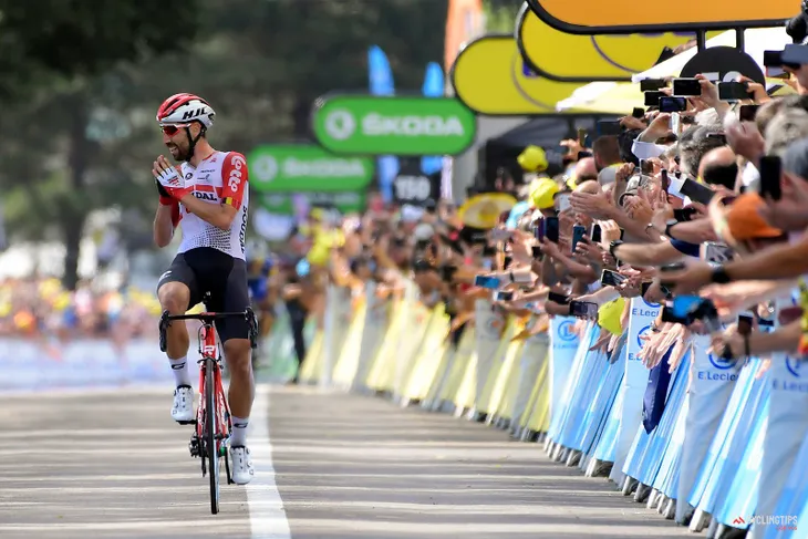 Thomas De Gendt về nhất chặng 8 giải xe đạp Tour de France - Ảnh 1. Thomas De Gendt về nhất chặng 8 giải xe đạp Tour de France - Ảnh 1.