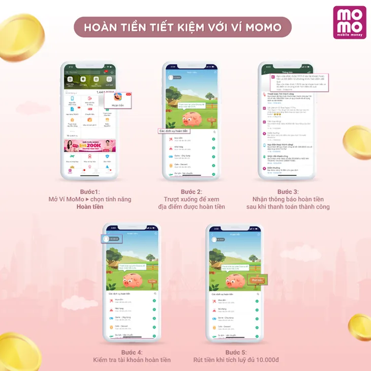 Hoàn tiền tới 30% mọi giao dịch trên MoMo - Ảnh 1. Hoàn tiền tới 30% mọi giao dịch trên MoMo - Ảnh 1.