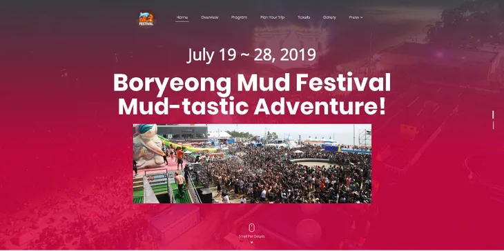 Lễ hội tắm bùn lớn nhất thế giới ở Hàn Quốc - Ảnh 1. Lễ hội tắm bùn lớn nhất thế giới ở Hàn Quốc - Ảnh 1.