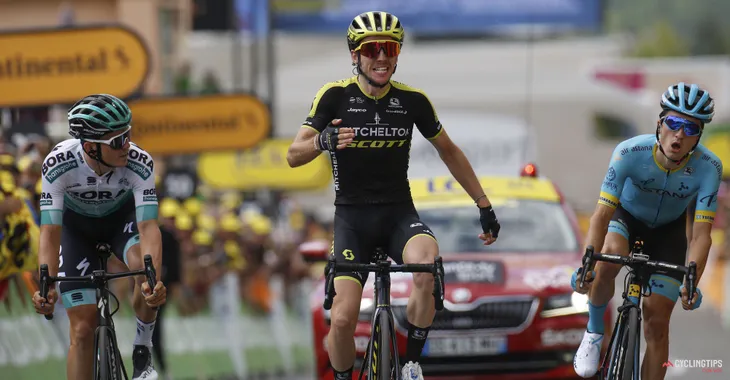 Simon Yates về nhất chặng 15 giải xe đạp Tour de France - Ảnh 1. Simon Yates về nhất chặng 15 giải xe đạp Tour de France - Ảnh 1.