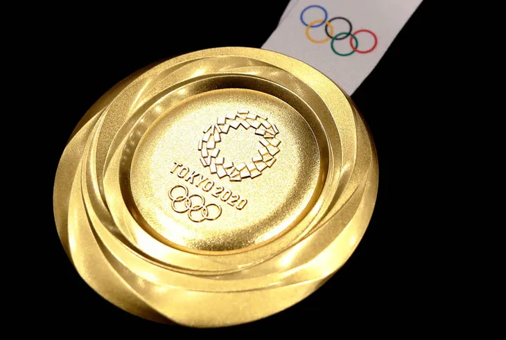 Huy chương Olympic được làm từ… rác thải điện tử - Ảnh 1. Huy chương Olympic được làm từ… rác thải điện tử - Ảnh 1.