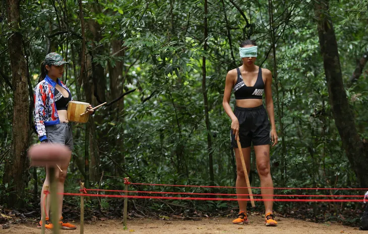 Cuộc đua kỳ thú 2019: Đỗ Mỹ Linh - Xuân Tiền tiếp tục không có tiếng nói chung - Ảnh 1. Cuộc đua kỳ thú 2019: Đỗ Mỹ Linh - Xuân Tiền tiếp tục không có tiếng nói chung - Ảnh 1.