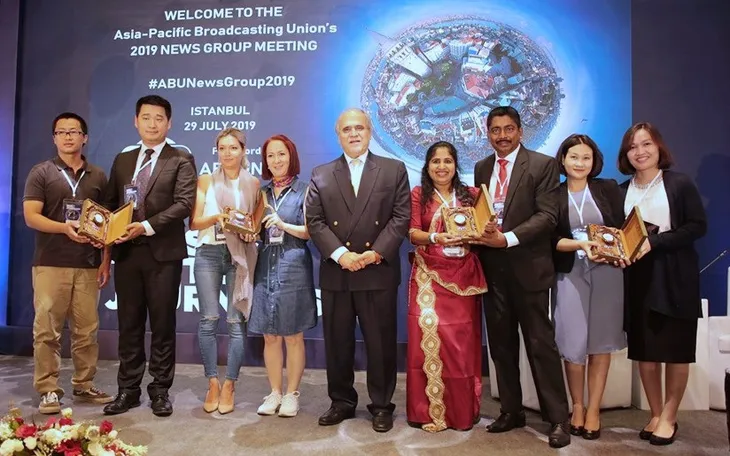 VTV nhận giải thưởng Asiavision của ABU - Ảnh 1. VTV nhận giải thưởng Asiavision của ABU - Ảnh 1.
