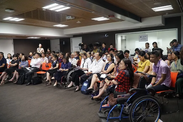 Phát động cuộc thi Giải pháp sáng tạo cải thiện tiếp cận cho người khuyết tật - Ảnh 2. Phát động cuộc thi Giải pháp sáng tạo cải thiện tiếp cận cho người khuyết tật - Ảnh 2.