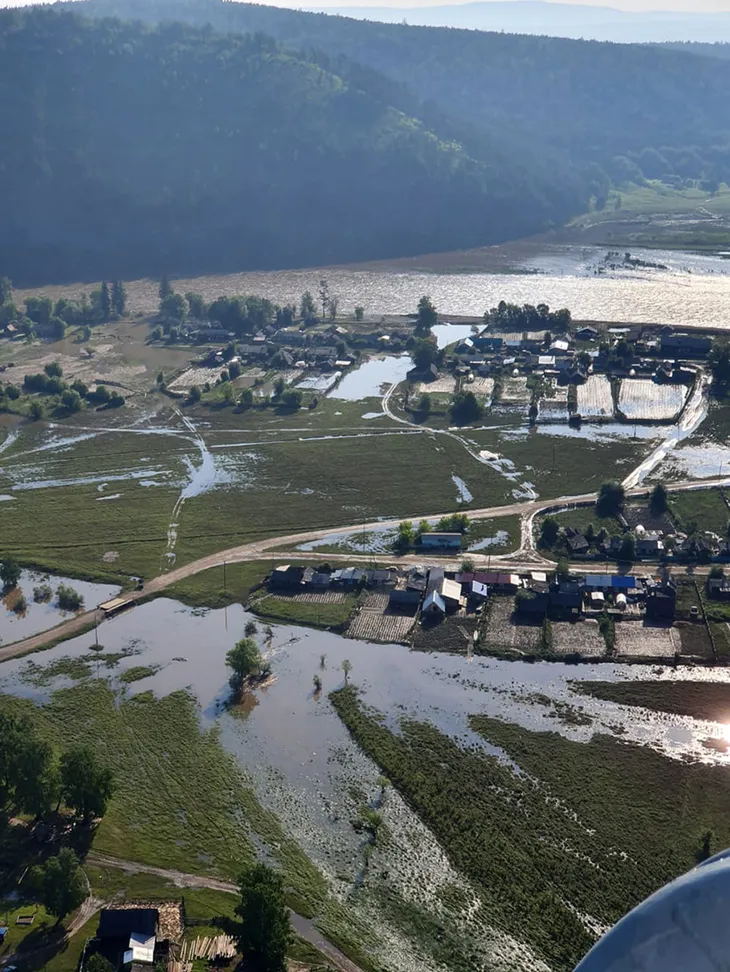 Lũ lụt lịch sử tại Đông Siberia, Nga - Ảnh 1.