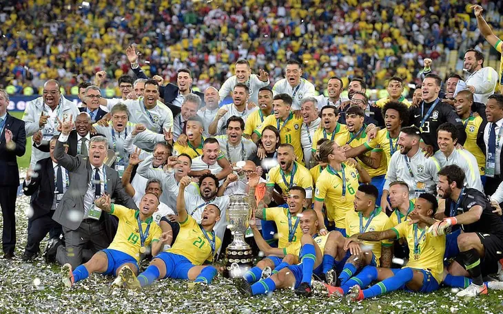 ĐT Brazil ẵm một loạt danh hiệu cá nhân tại Copa America 2019 - Ảnh 5. ĐT Brazil ẵm một loạt danh hiệu cá nhân tại Copa America 2019 - Ảnh 5.