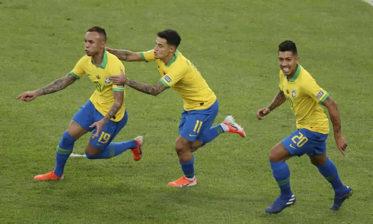 ẢNH: Jesus nhận thẻ đỏ, Brazil vẫn vô địch Copa America sau 12 năm chờ đợi - Ảnh 4. ẢNH: Jesus nhận thẻ đỏ, Brazil vẫn vô địch Copa America sau 12 năm chờ đợi - Ảnh 4.