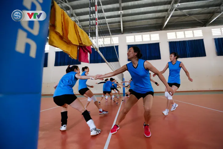 VTV Cup 2019: ĐT CHDCND Triều Tiên có buổi tập đầu tiên - Ảnh 7. VTV Cup 2019: ĐT CHDCND Triều Tiên có buổi tập đầu tiên - Ảnh 7.